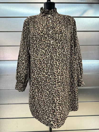 Robe Velours Léopard  @69098Leo_RVLeo