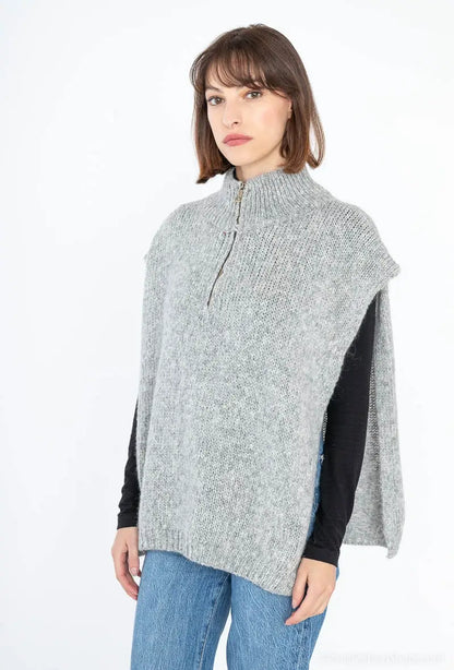 Pull sans manches avec ouverture sur les cotés @50592_PullOu