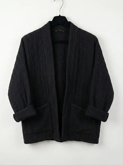 Veste matelassée en gaze de coton @5343_VesMatelasséGaze