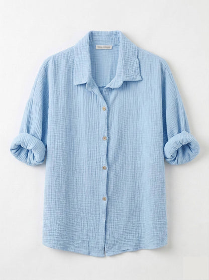Chemise en Gaze de Coton @10787_ChGazeUni