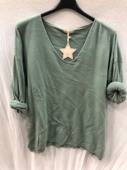 Pull Fine maille uni @30200