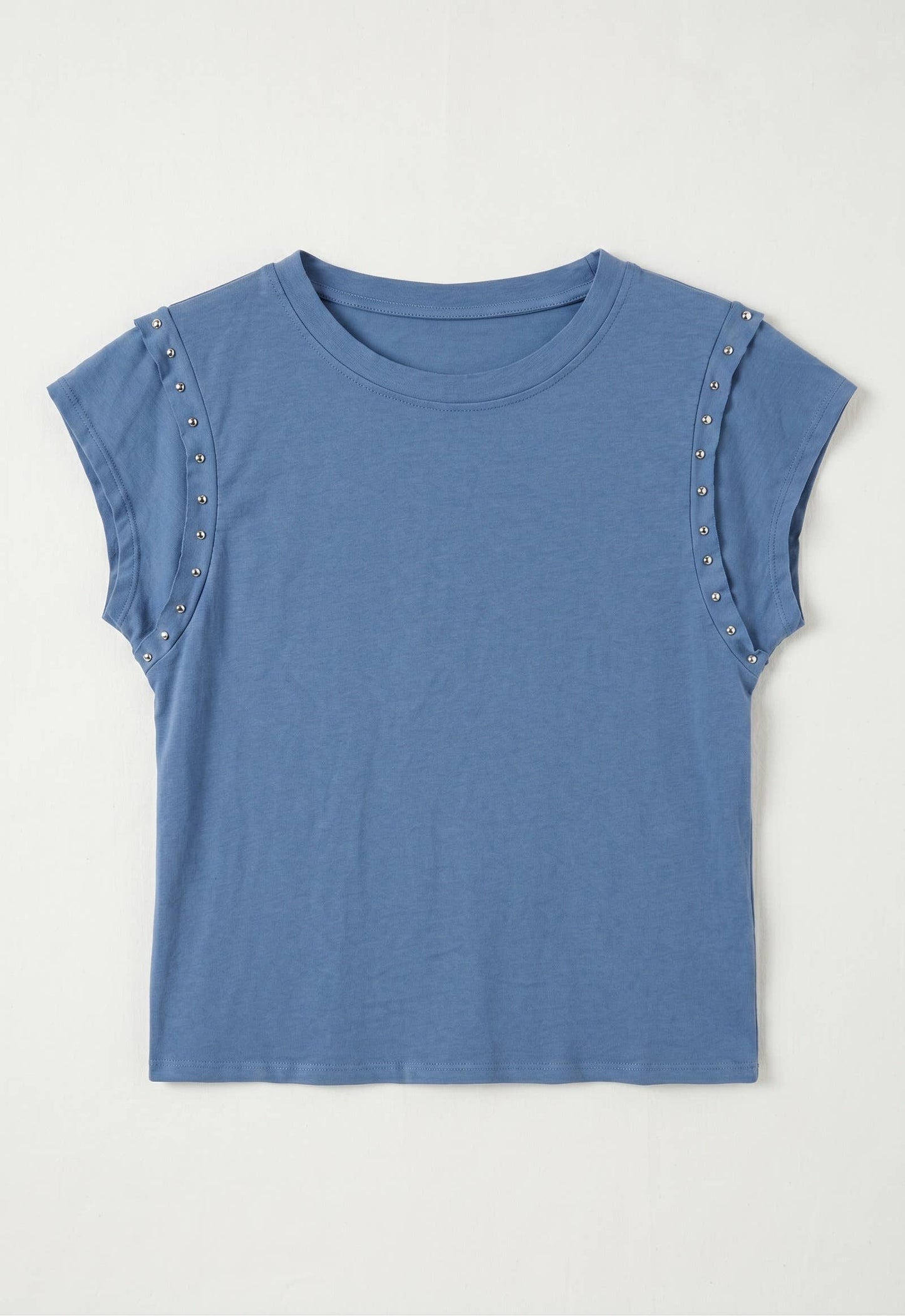 T-shirt à Clous en Coton @20653_TsClous