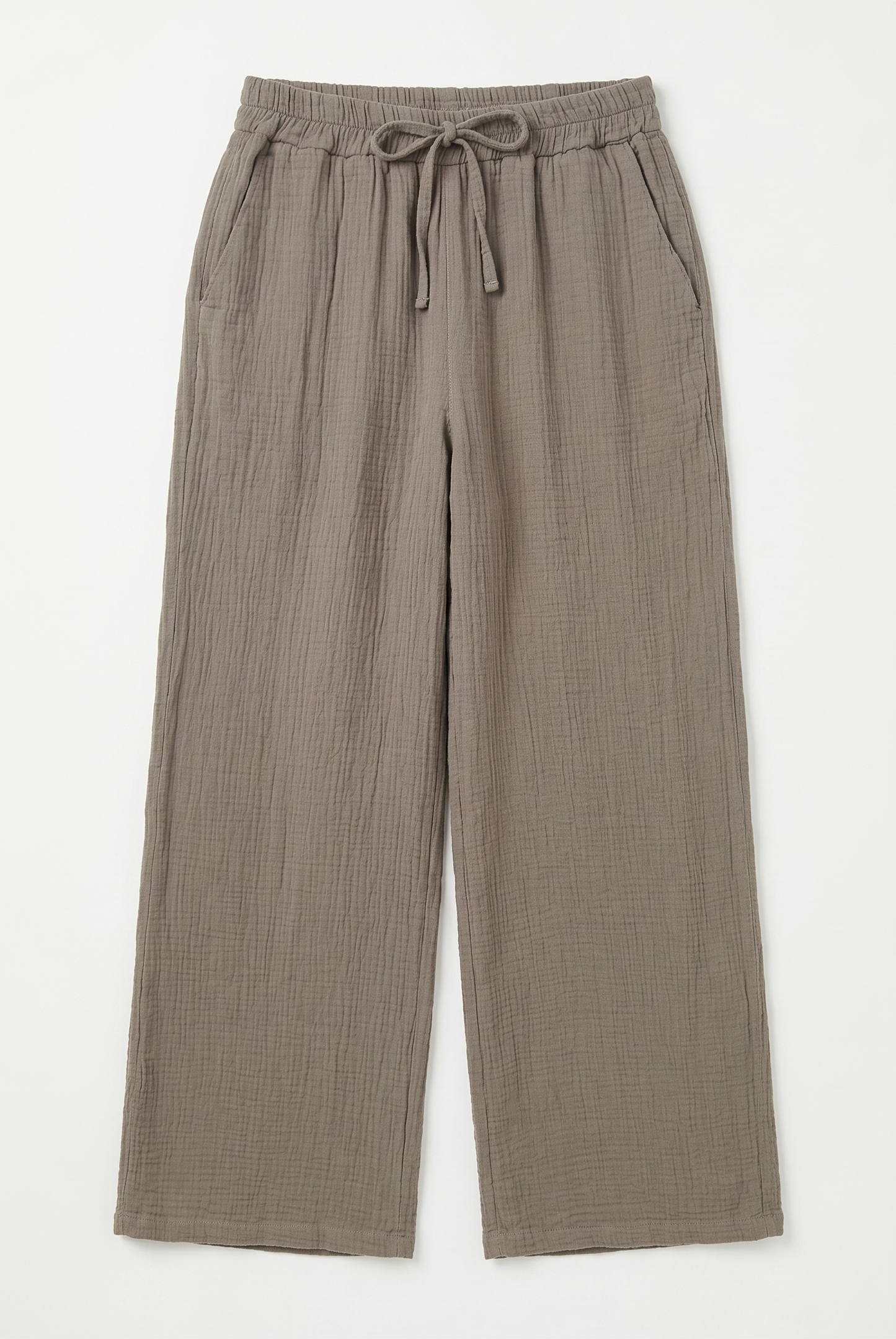 Pantalon Large en Gaze de Coton @5357_PGazePoches