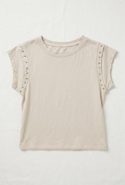 T-shirt à Clous en Coton @20653_TsClous