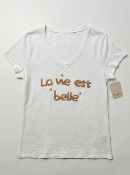 T-shirt "La Vie est Belle" @52979_TsLavie