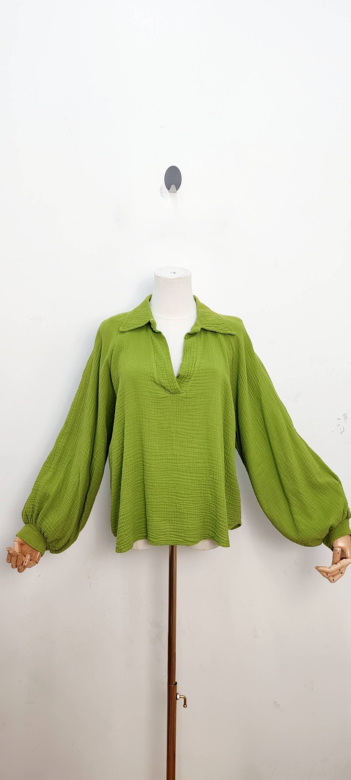 Blouse En Gaz De Coton- 11068g