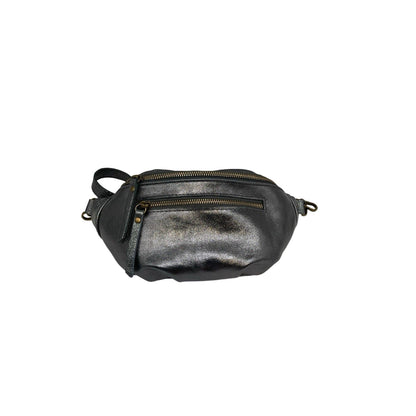 SAC BANANE CUIR IRISE MM
