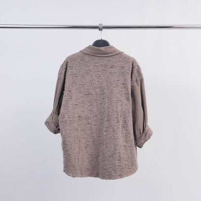 Surchemise matière texturée / travaillée CVA524102