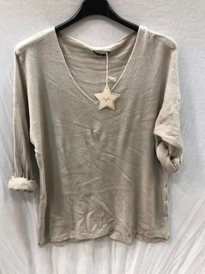 Pull Fine maille uni @30200