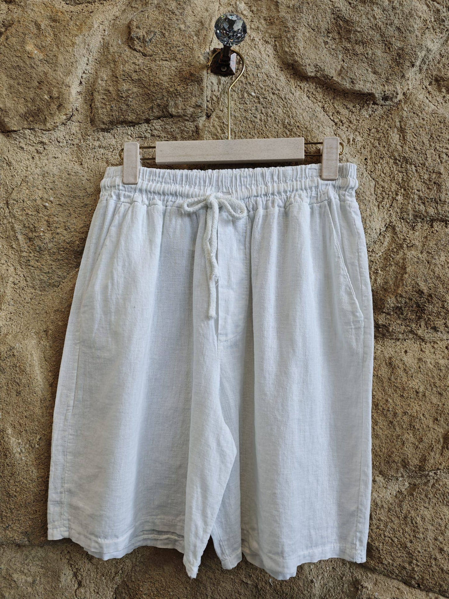 Ref-8364 BERMUDA HOMME LIN 100 %