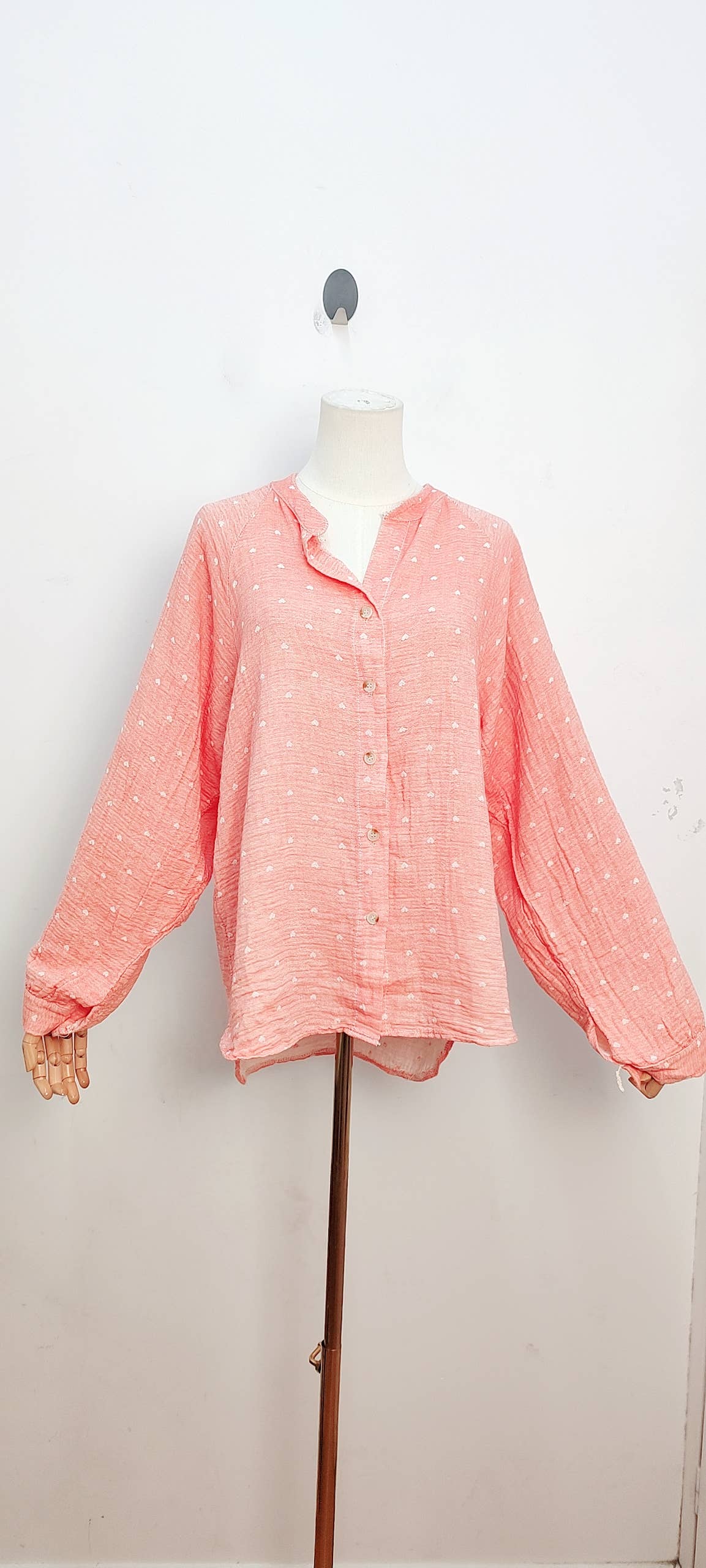 Chemise Avec Cœur- 9442c
