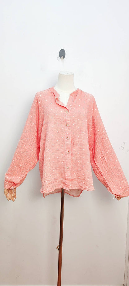 Chemise Avec Cœur- 9442c
