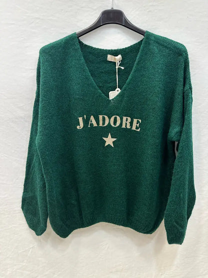 Pull en laine J'adore @20127_PulJadore