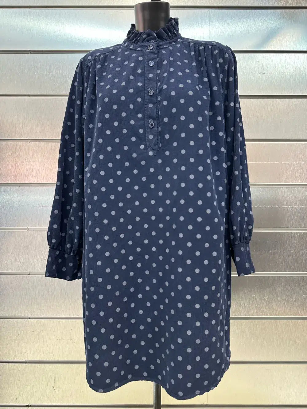 Robe En Velours Imprimé Aux Pois @69098Pois_RVPois