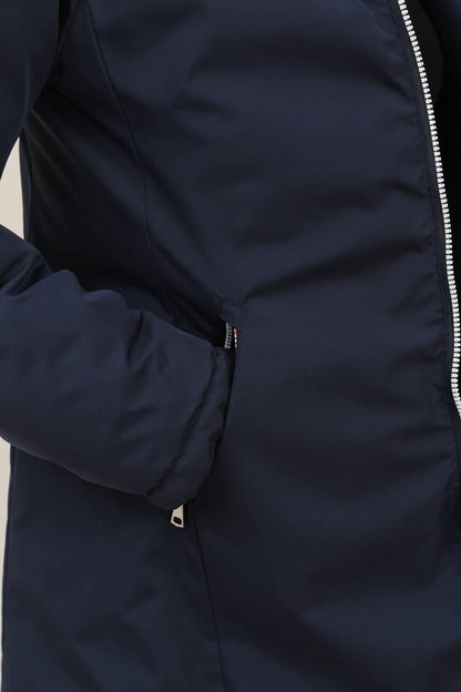 Doudoune mi-longue réversible imperméable