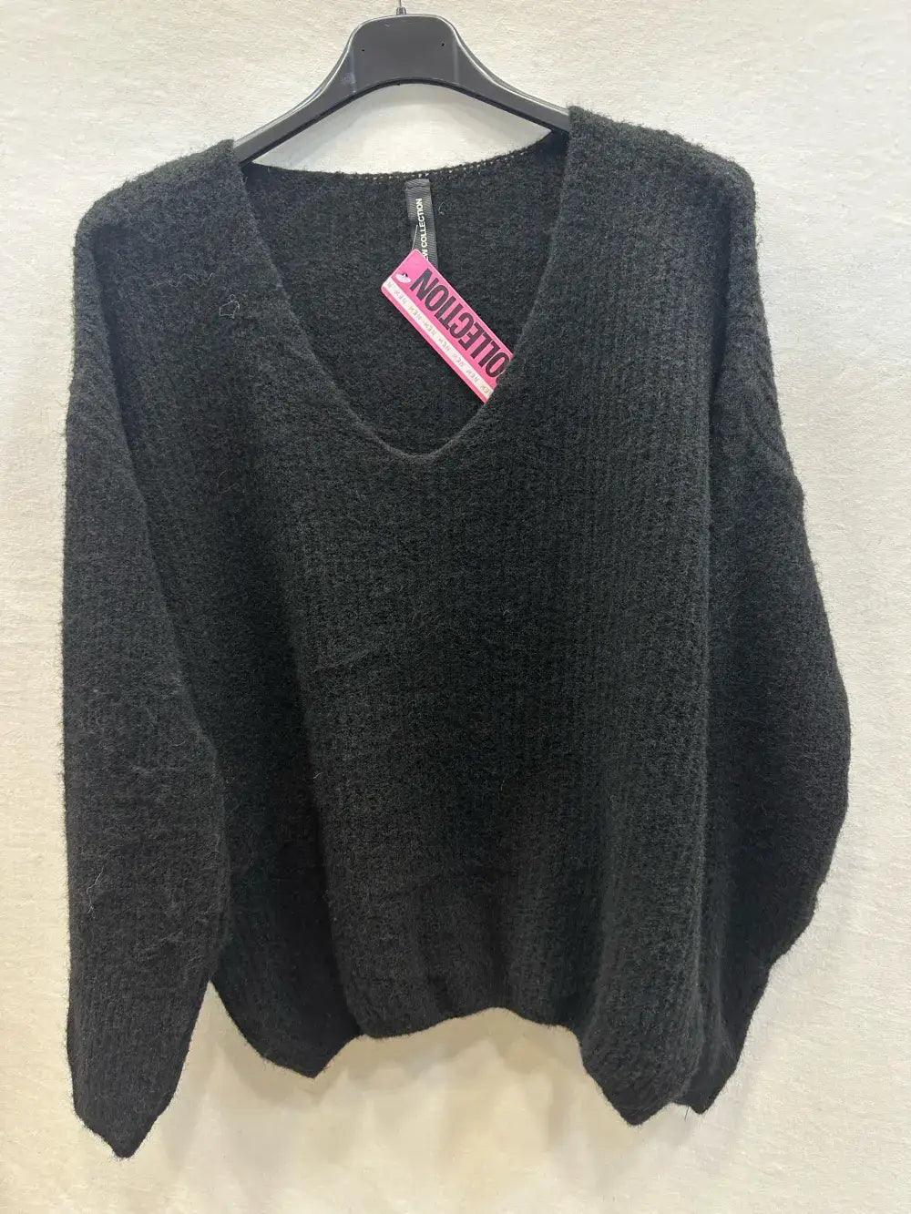 Pull Alpaga Epais Col V @33771_PuCoteletAlpaga