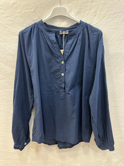 Blouse Col Tunisien En Coton, @84601_BsColTunisien