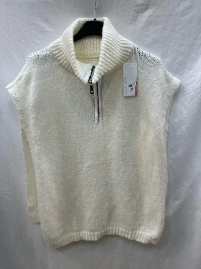 Pull sans manches avec ouverture sur les cotés @50592_PullOu