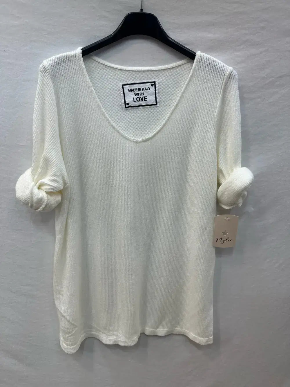 Haut Côtelée À Patchwork @92685_HMade