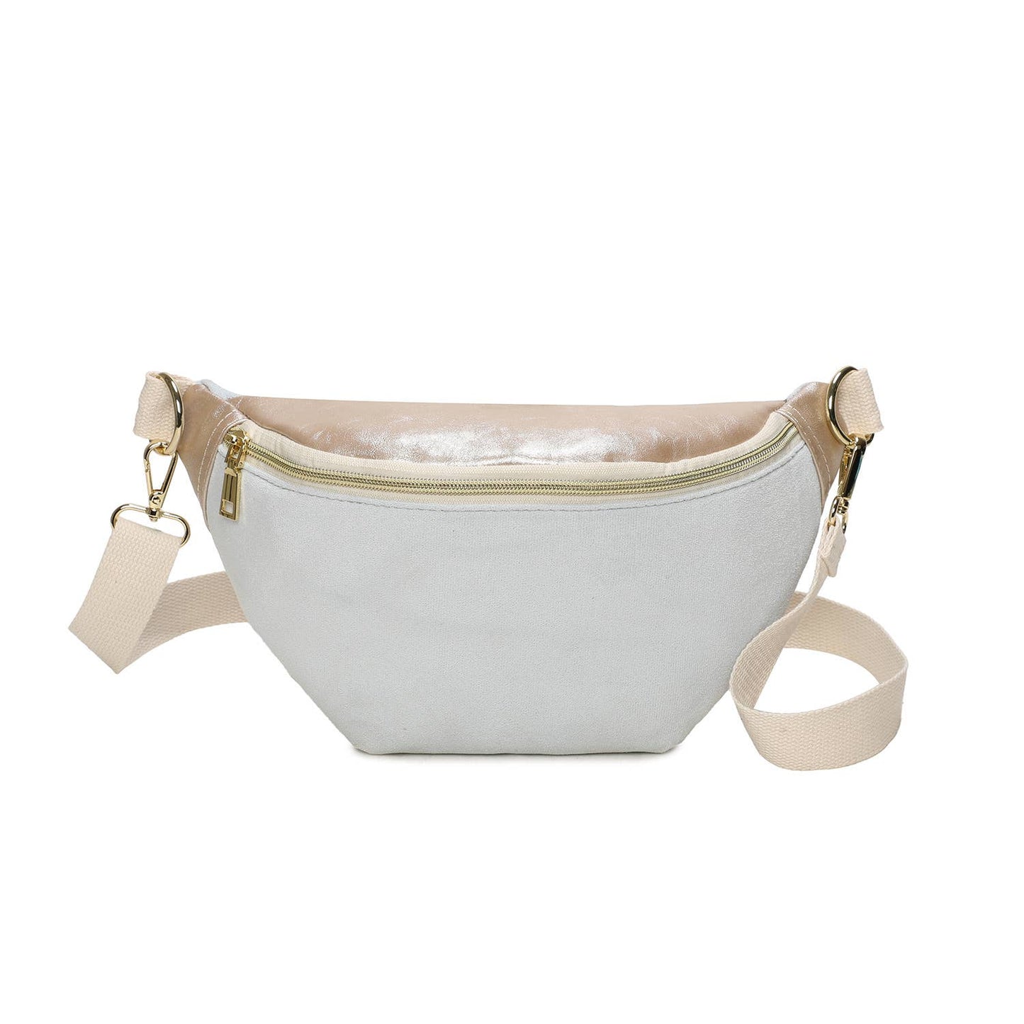Sac bandoulière bimatière