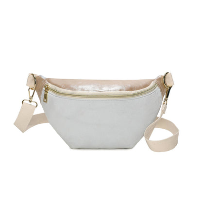Sac bandoulière bimatière
