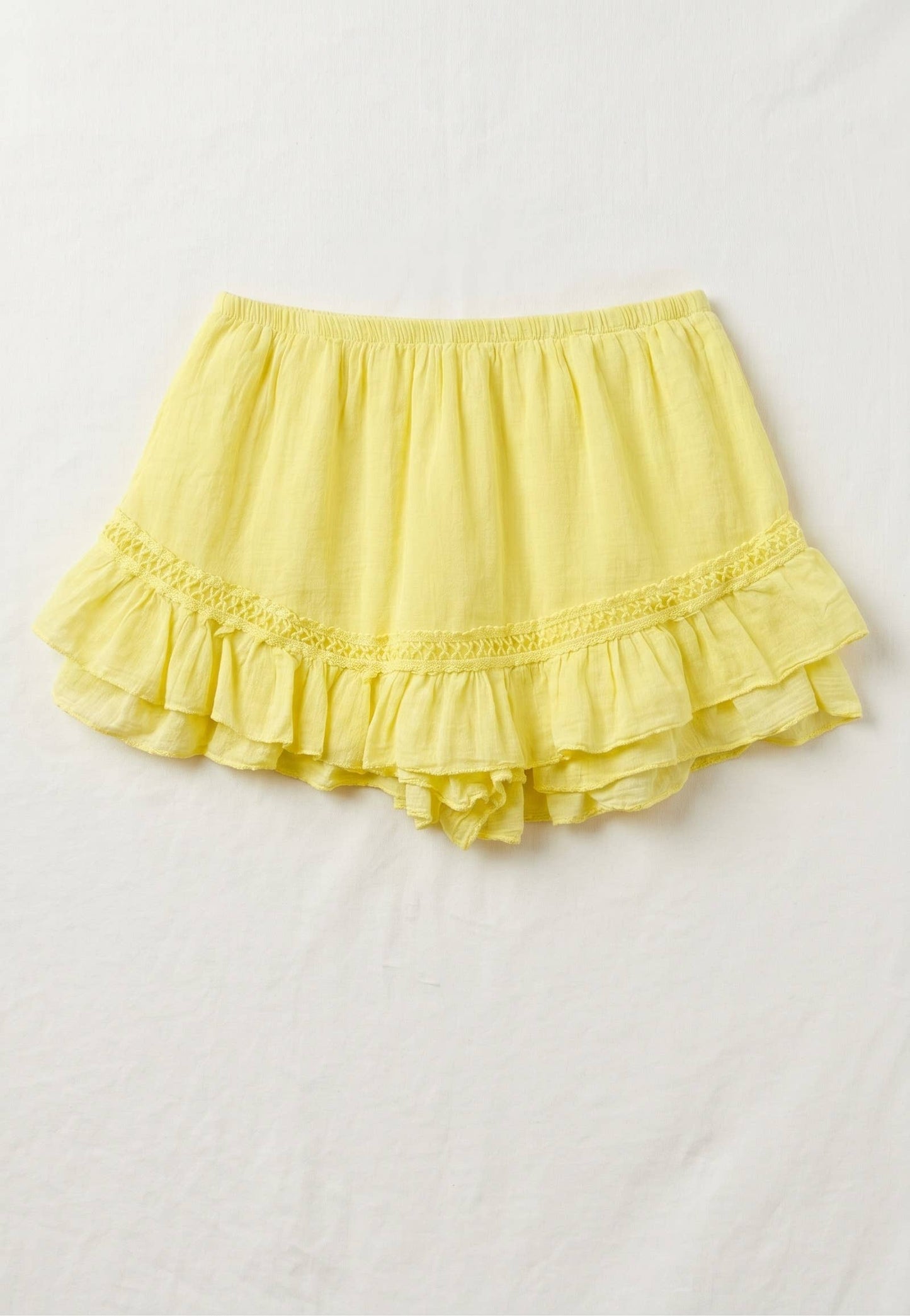 Short Jupe-Culotte à Volants @C85373_ShCulotteVC