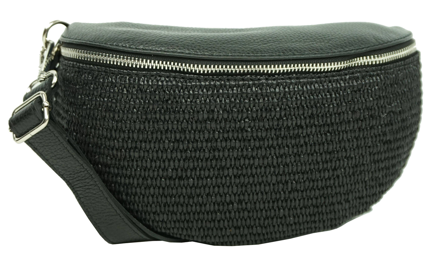 Sac banane raphia Coline 53014