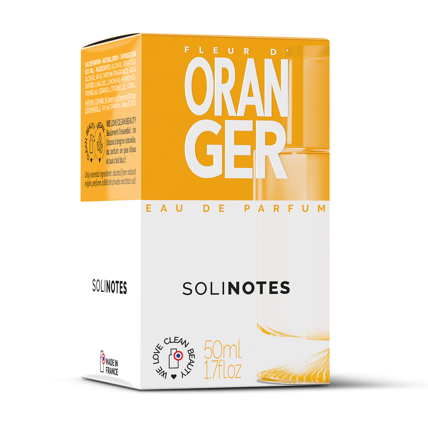 Solinotes Fleur d'Oranger Eau de parfum 50ml