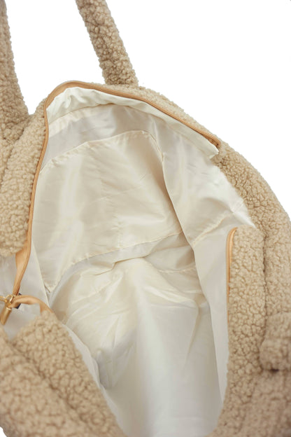 Sac cabas en moumoute S0234