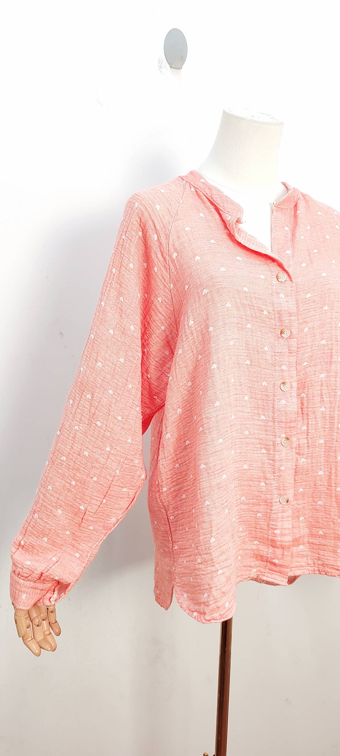 Chemise Avec Cœur- 9442c