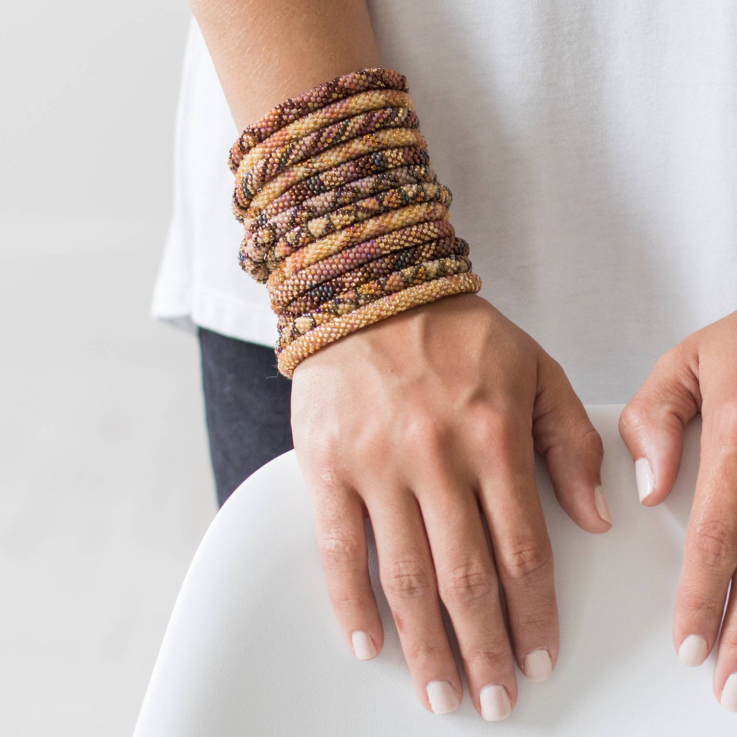 Roll-On® Bracelets Butterscotch - Lot de 12