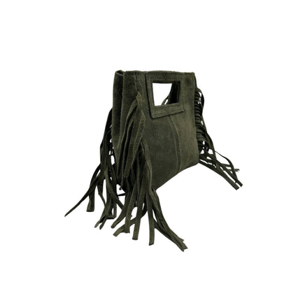 SAC A MAIN CUIR SUEDE MARION SMALL