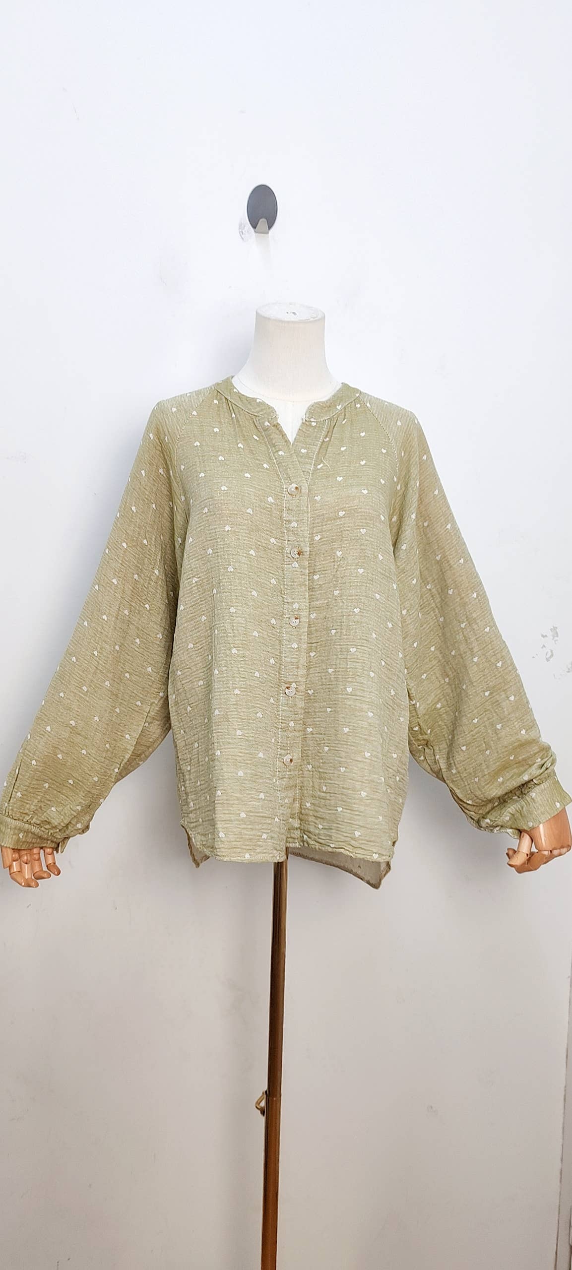 Chemise Avec Cœur- 9442c