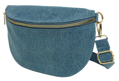 Sac banane en jean 36406-2