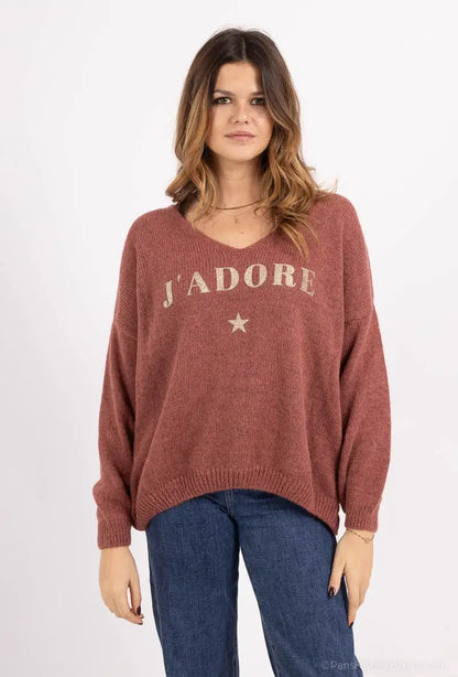 Pull en laine J'adore @20127_PulJadore