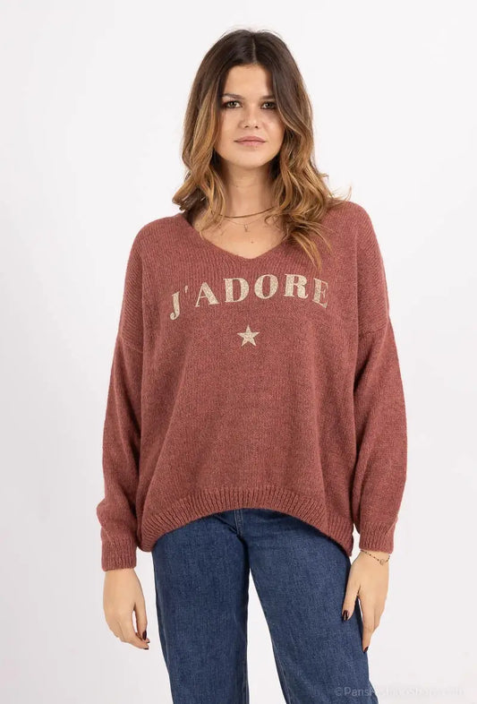 Pull en laine J'adore @20127_PulJadore