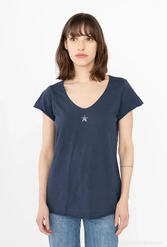 T-shirt avec étoile @2993_pe