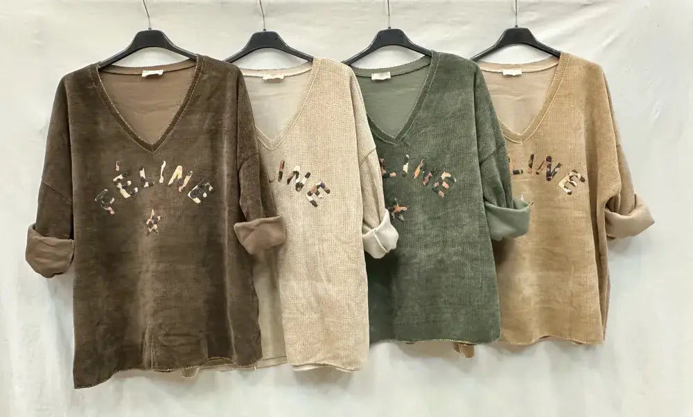 Haut En Velours À Col Féline @4589_HVFeline