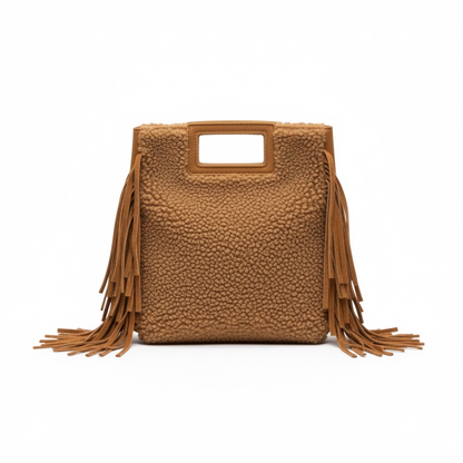 SAC MARION MOUMOUTE GARNI CUIR TEDDY