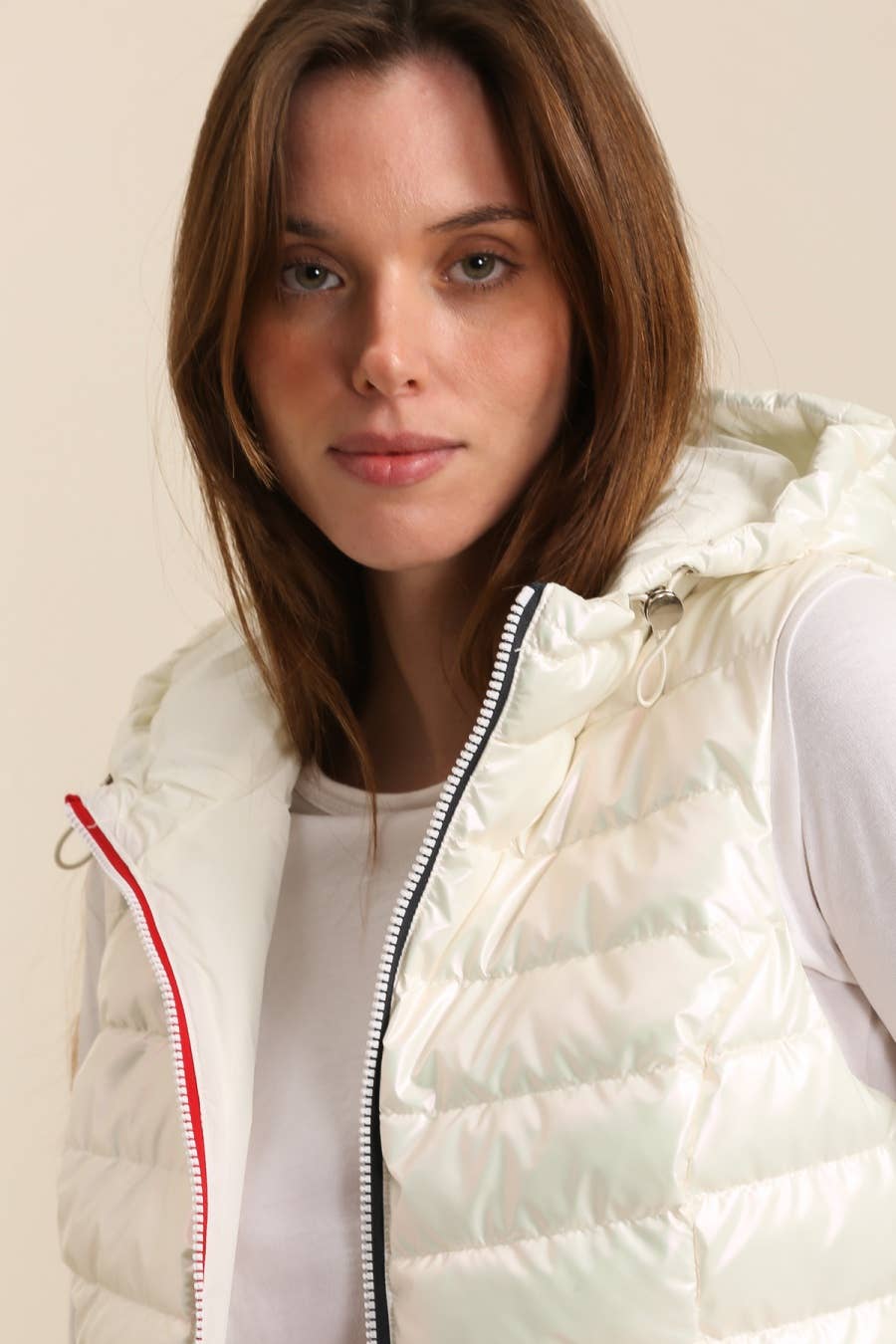 Doudoune réversible imperméable sans manches