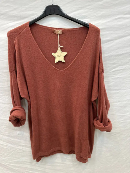 Pull Fine maille uni @30200