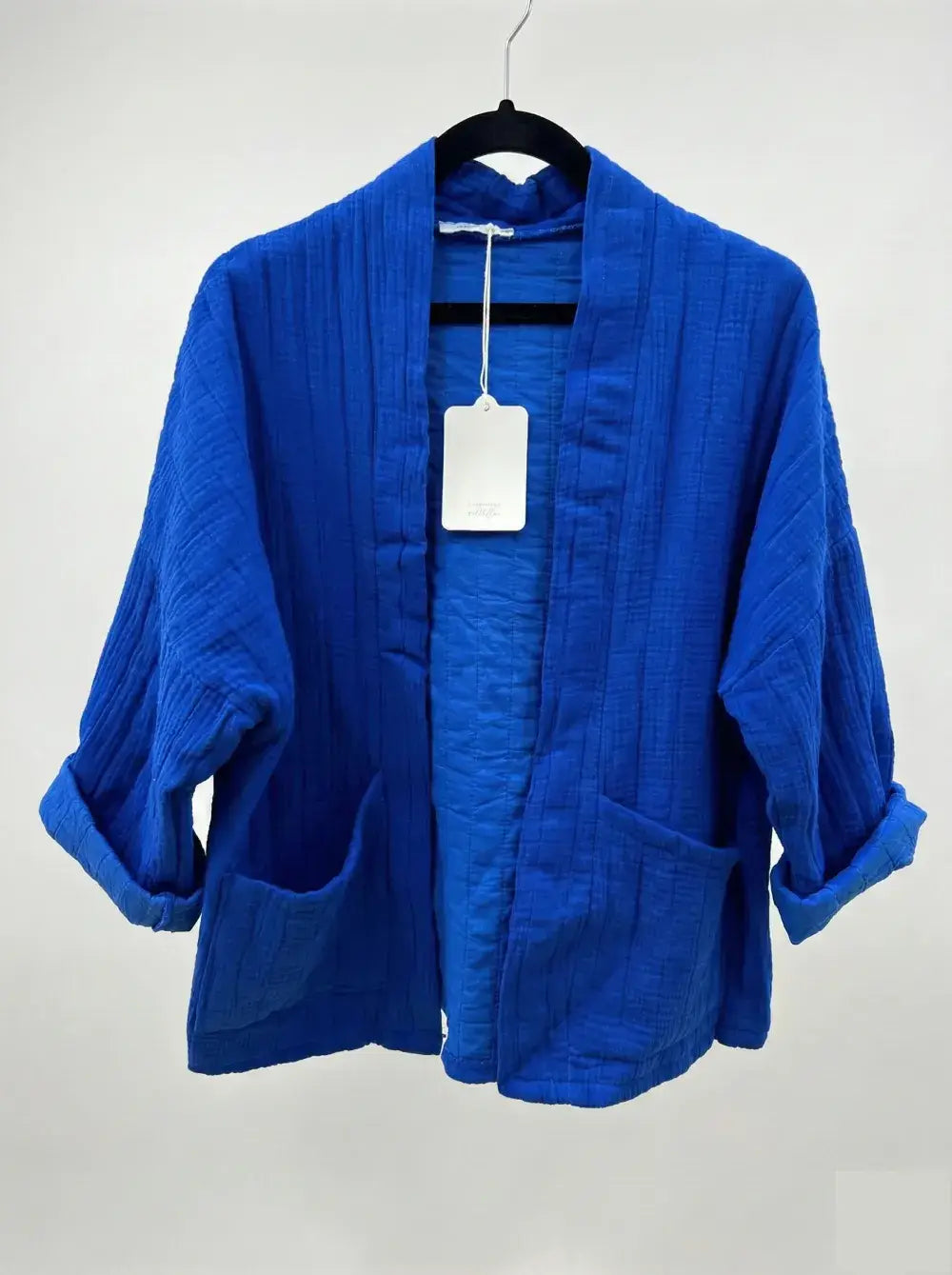 Veste matelassée en gaze de coton @5343_VesMatelasséGaze