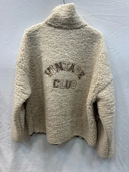 Haut Moumoute À Bordure Léopard @57351_HMoumouteVintage