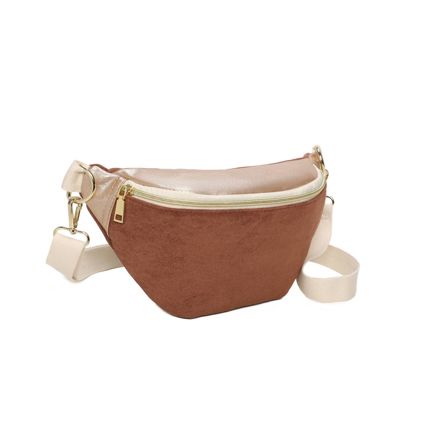 Sac bandoulière bimatière