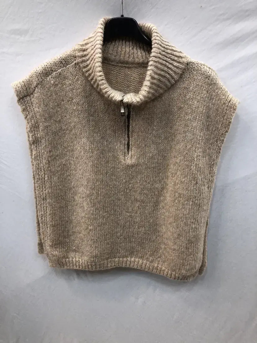 Pull sans manches avec ouverture sur les cotés @50592_PullOu