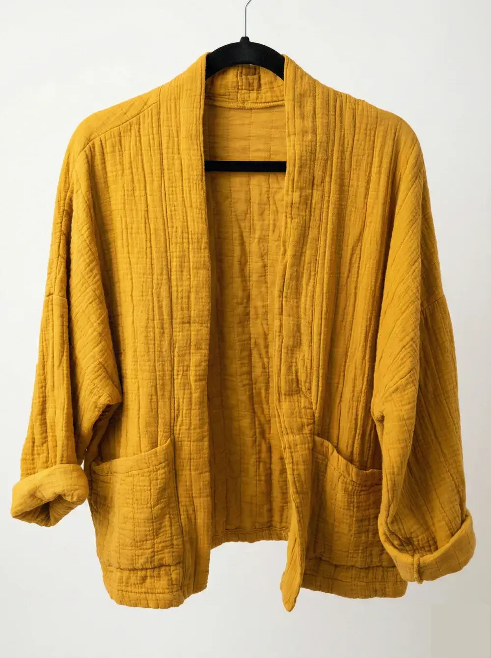 Veste matelassée en gaze de coton @5343_VesMatelasséGaze