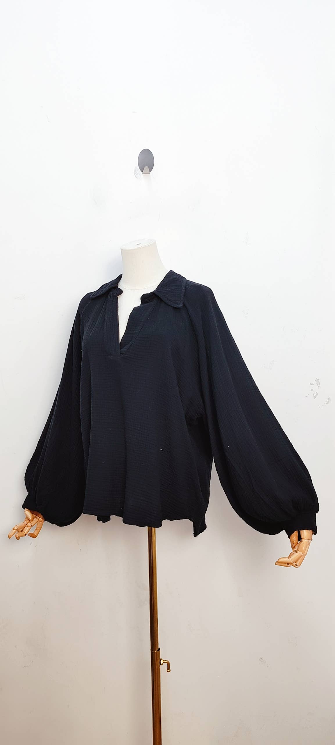 Blouse En Gaz De Coton- 11068g