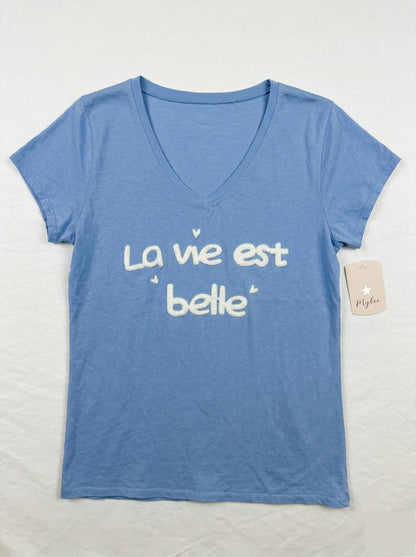 T-shirt "La Vie est Belle" @52979_TsLavie