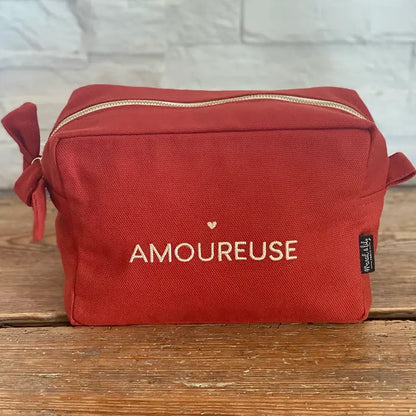 Grande Trousse De Toilette Brodée