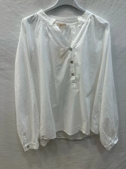 Blouse Col Tunisien En Coton, @84601_BsColTunisien
